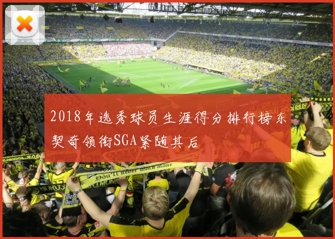 2018年选秀球员生涯得分排行榜东契奇领衔SGA紧随其后